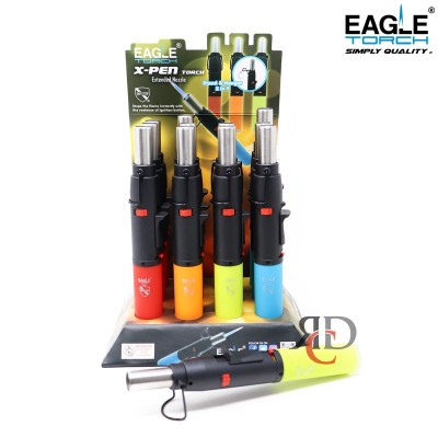 EAGLE TORCH 8''X-PEN TORCH WITH EXTENDED NOZZEL PT133XP 12CT/PACK
